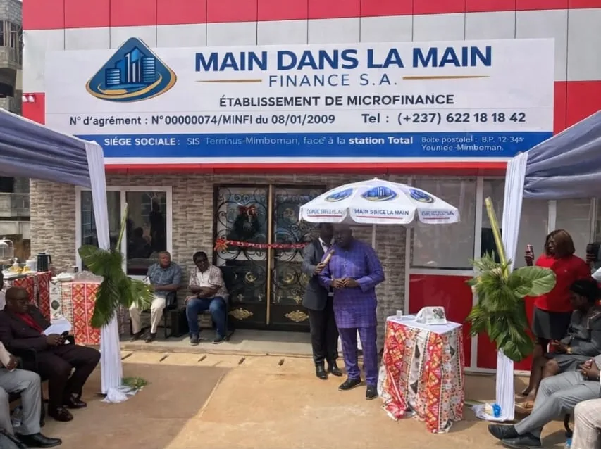Inauguration d'une agence Main dans la Main Finance