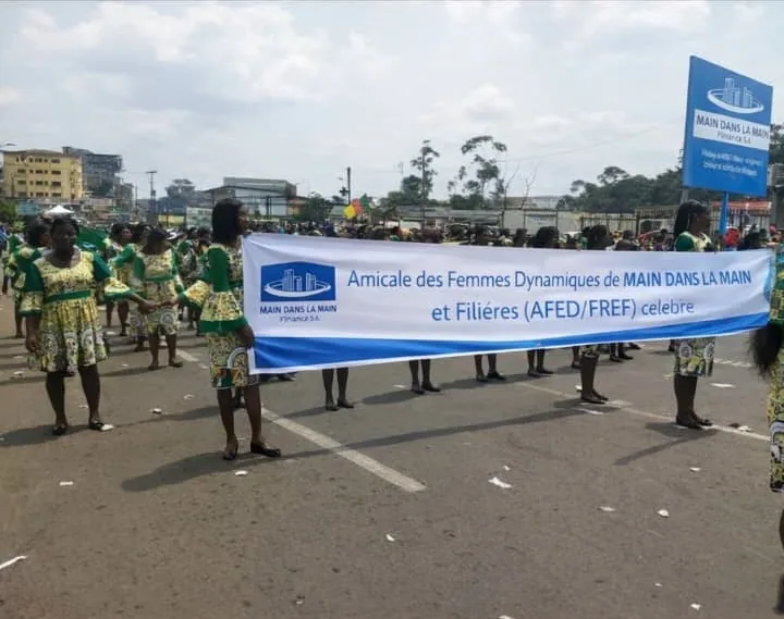Défilé avec l'Amicale des Femmes Dynamiques